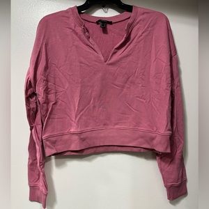 Forever 21 cropped sweatshirt